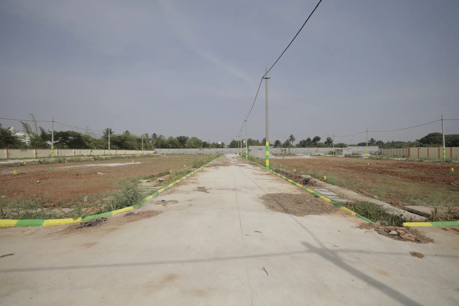 Layout Roads and Infrastructure